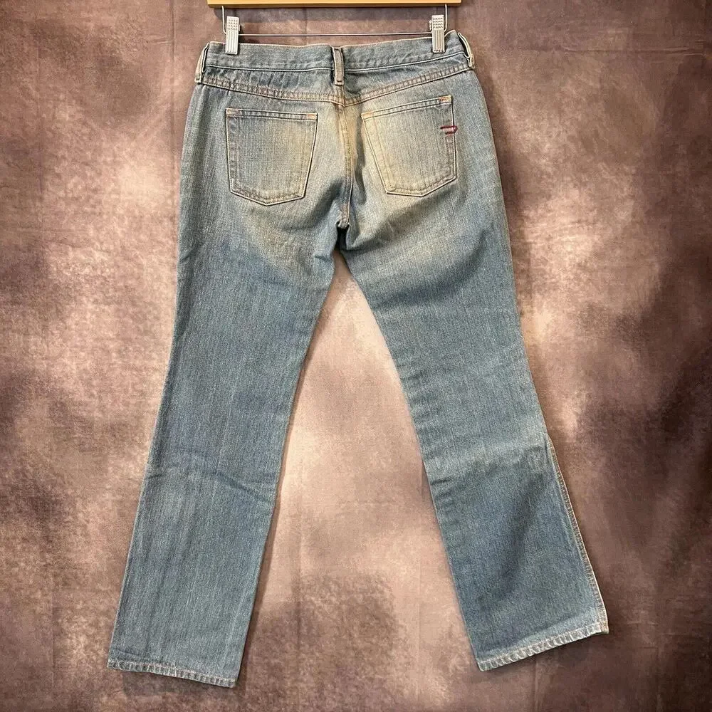VTG Diesel Zink Boot Cut Low Rise Denim Jeans‎ Women Size 28 Italy Made